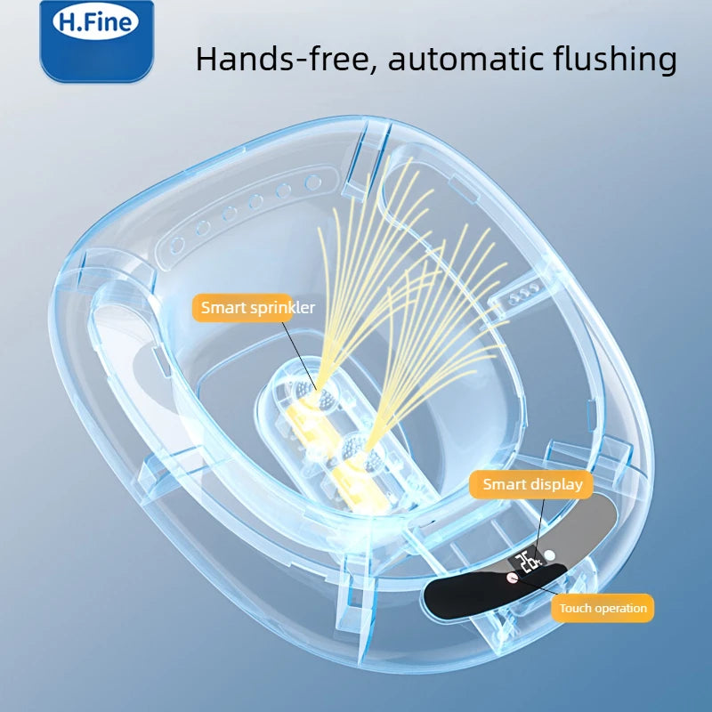 ‌Electric Hands-Free Bidet System,Antibacterial Detachable Basin Kit,ClinicalGrade Sitz Bath,Postpartum Herbal Steaming Solution
