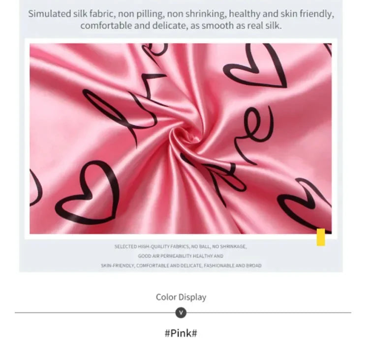 Sleepwear Women's Sexy Lingerie Heart Print Nightdress Scoop Neck Criss Cross Back Sleepdress Nightgowns Pajamas Nighties