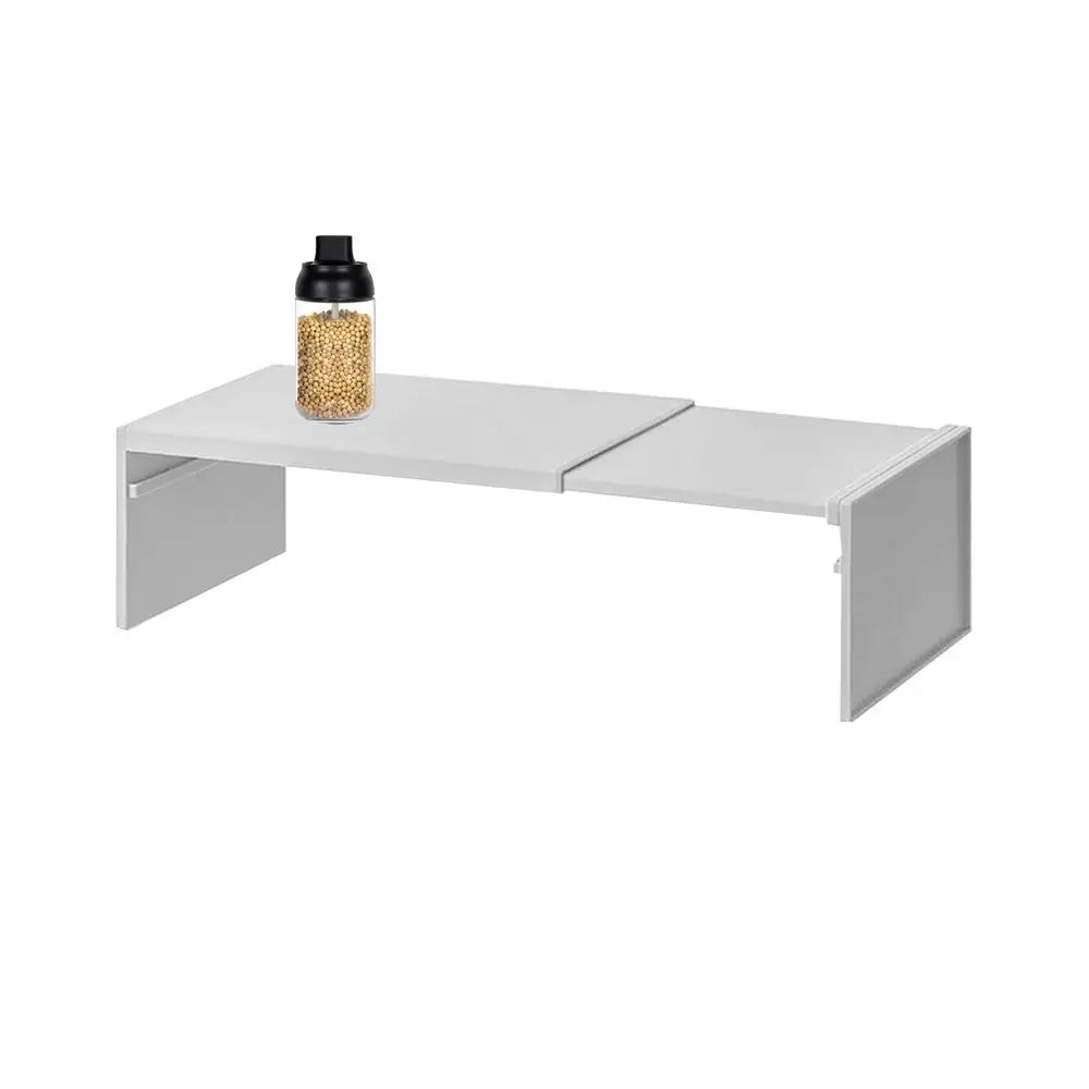1pcs Kitchen Stretchable Cabinet Shelf Cupboard Separated Storage Rack Countertop Organizer shoe Organizer Shelf Save Space