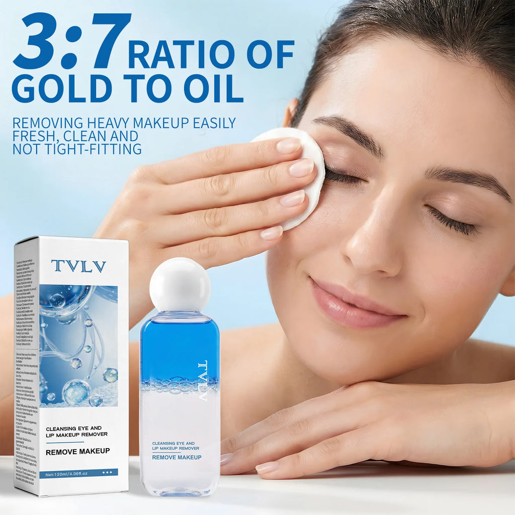 TVLV Gentle Makeup Remover, Refreshing and Gentle in Its Removal, Without Causing Tension, Effectively Cleansing The Makeup.