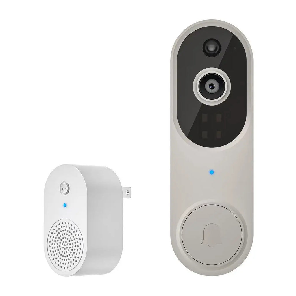 1080P Video Doorbell Camera 2-Ways Audio Wireless Doorbell WiFi Smart Door Bell Night Vision Intercom Doorbell Home Door Bells