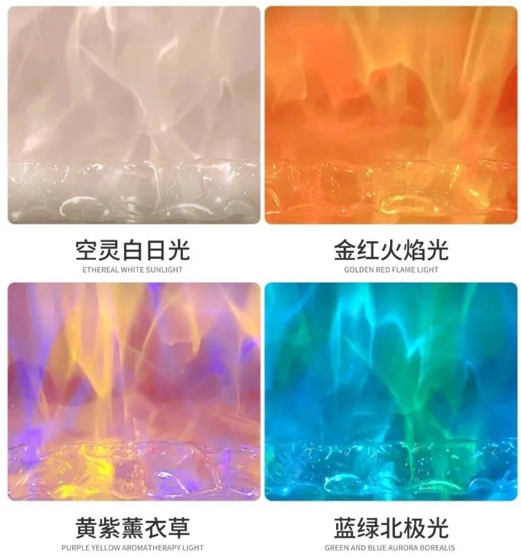 3D dynamic water ripple wall washing atmosphere pattern room background decoration LED projection light