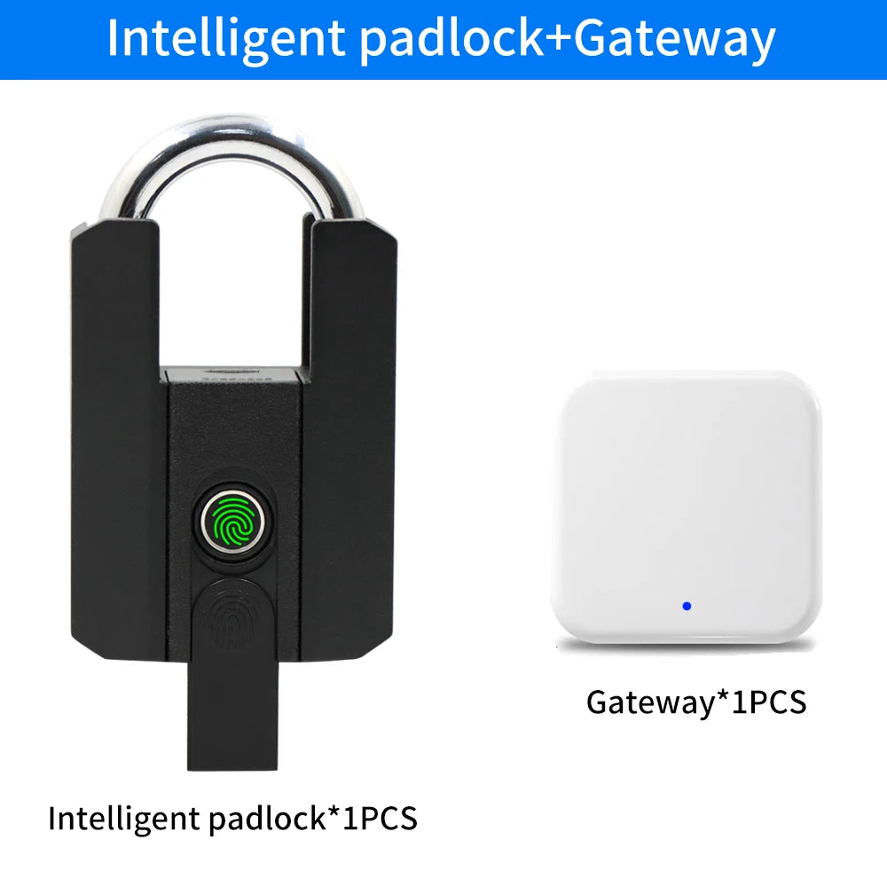 Electronic TTLOCK Fingerprint Padlock Fingerprint Lock App Keyless Biometrics Lock Suit For Suitcases Backpacks Bicycles Lockers