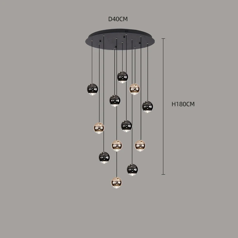Modern Home Decor Led Lights Pendant Light Lamps  Chandeliers For Living Room Hanging Light Indoor Lighting