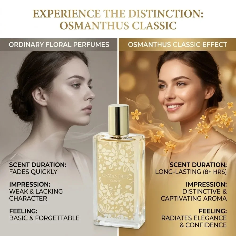 50ml SHIMANG Osmanthus Women Perfume Fresh Sweet Osmanthus Floral Fragrance Long Lasting Portable Spray Ladies Gift Perfume