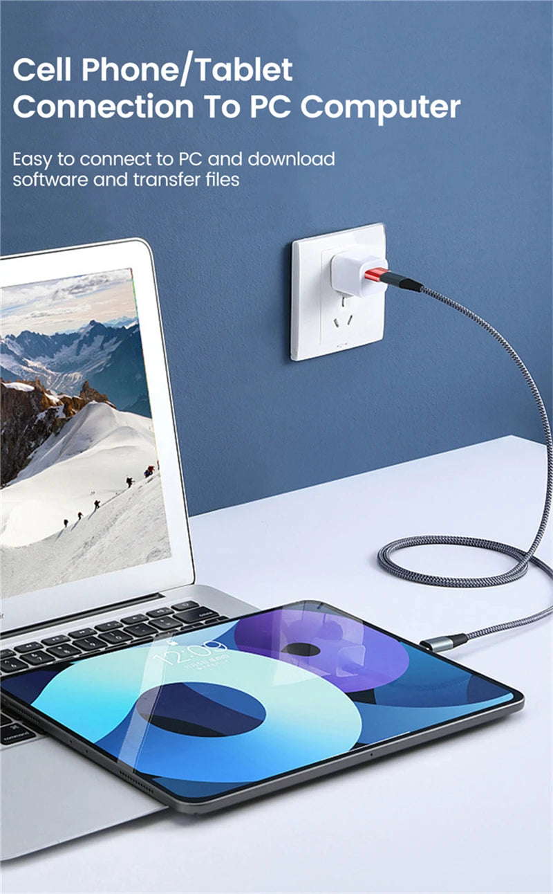 6pcs 10A OTG USB 3.0 To Type C Adapter USB Female To Type c Male Fast Charging Converter USB to Type C OTG For Xiaomi Laptop PC