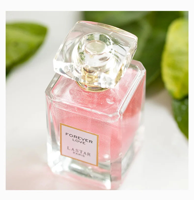 LASTAR Women's Long-lasting Perfume, Two Bottles Totaling 110ml/3.72fl oz, Rose & Jasmine Fragrance, Christmas/New Year Gifts