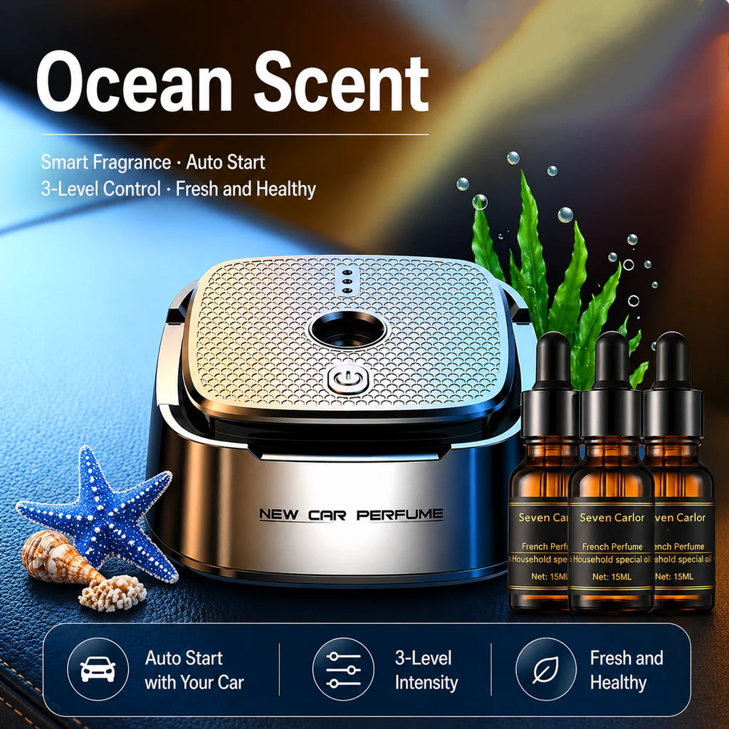 Smart Car Air Freshener Long-lasting Light Fragrance Car Spray Men's Car Interior Fragrance Decorative Item Fragrance Diffuser