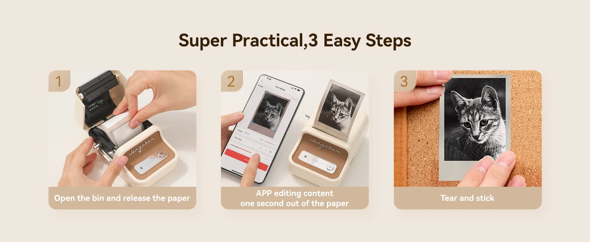 Niimbot B21Pro 300DPI Mini Portable Printer Adhesive Photo Label Printer Print Width For Photos Receipts Business Label Make