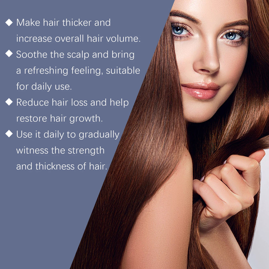Unisex Anti-Hair Loss Spray & Hair Growth Serum - Nourishes Scalp, Promotes Hair Growth, & Provides Healthy Nutritional Care