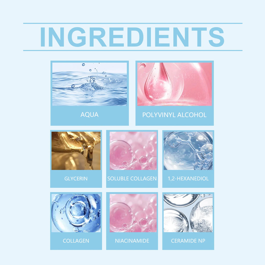 Collagen Night Wrapping Peel Off Mask Overnight Hydration Firming Skin Brightening Pore Refining Korean Daily Facial Care Mask
