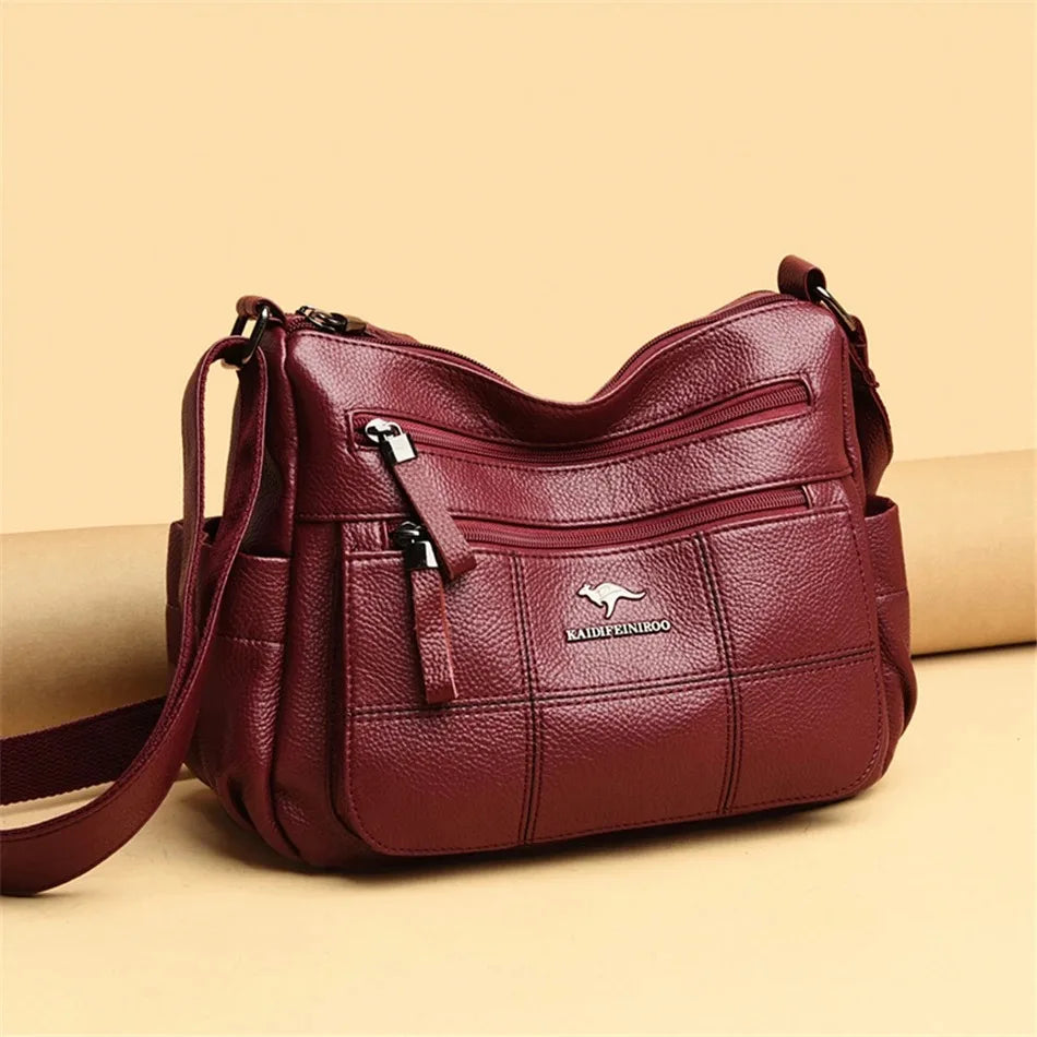 Genuine Brand PU Leather Sac Luxury Handbags Women Bags Designer Shoulder Crossbody Hand Bags for Women 2022 Purses and Handbags