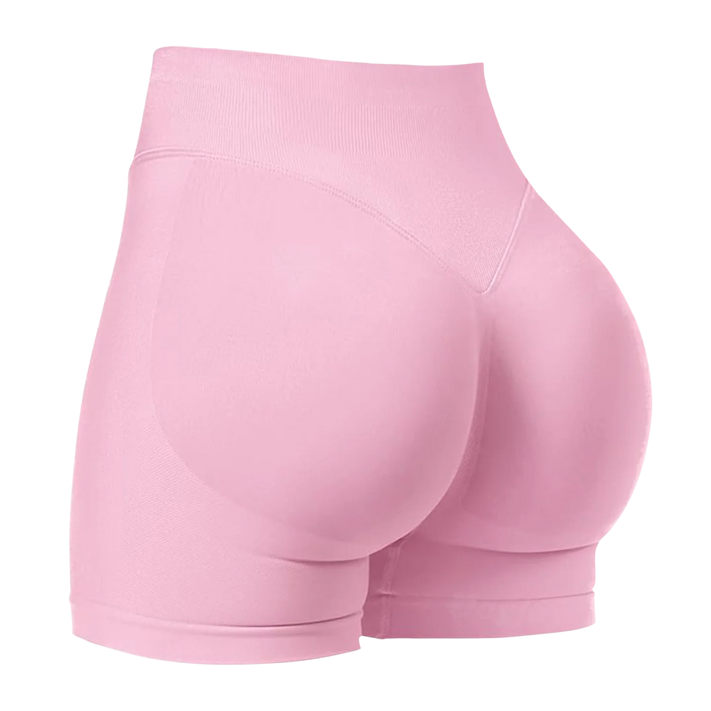 ZHEJIN Seamless Women Yoga Shorts High Waist Workout Gym Shorts Scrunch Butt Lift Biker Shorts Tummy Control Push Up Fitness