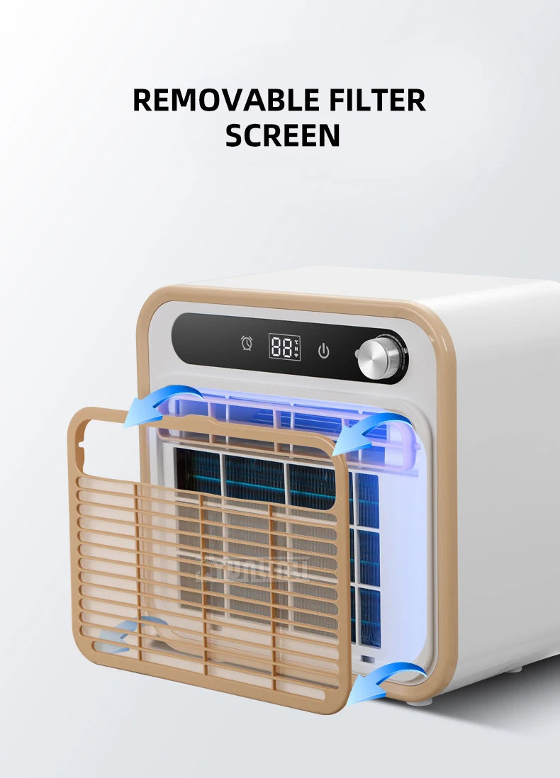 5000BTU Climatizador Portable Split Type Air Conditioner with 1.5m Connecting Pipe Remote Control