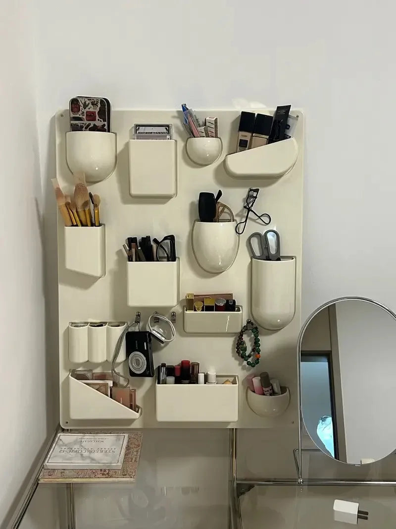 Wall Holder Offices Kitchens Organizer Desktop Shelf Wall Storage Rack Organiser For Workshops Bathrooms Children's Rooms