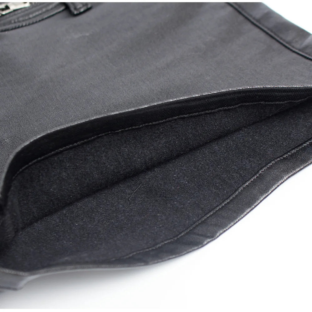Sexy Black PU Casual Fashion Summer Shorts Women Clothing Goth Faux Leather High Waisted Womens Shorts Y2K Hot Woman Short Pants
