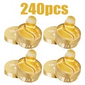 60Pcs 24K Gold Anti‑Wrinkle Eye Mask Collagen Hyaluronic Acid Eye Patches Moisturizing Brighten Dark Circles Firming Under‑Eye
