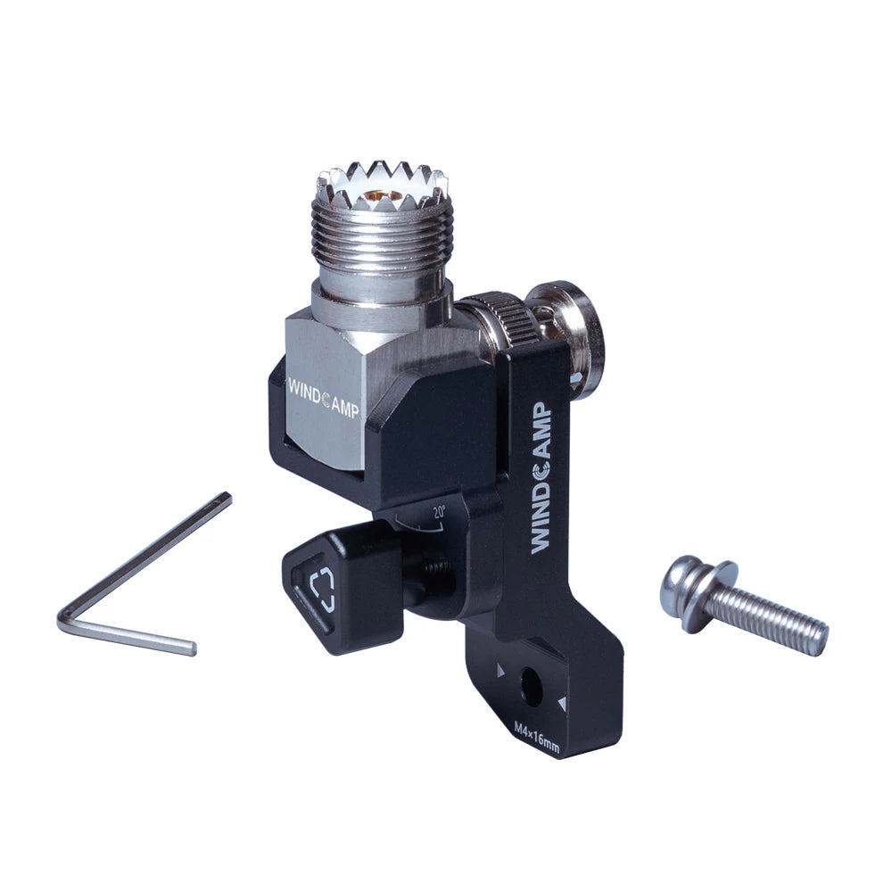 New RC-2 CNC Aluminum Alloy Antenna Bracket ICOM Aikemu IC-705 Shortwave Radio Dedicated Compatible Adapted for ARK-705 Shield