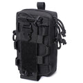 Organizer Waist Pack Bag military Molle EDC Pouch Water Bottle Canteen Kettle Carrier Outdoor Sports Phone Holder Camping Hiking