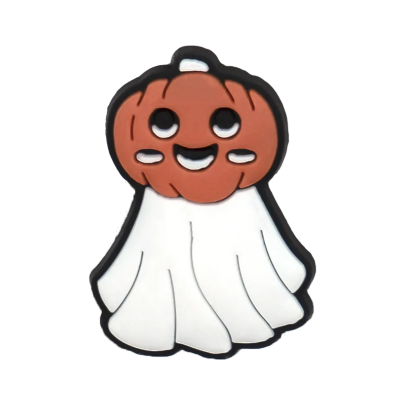 1/30pcs Halloween Shoe Charms Ghost Witch Shoe Decorations Pins for Kids Men Women Party Accessories Buckles Treat or Trick Gift