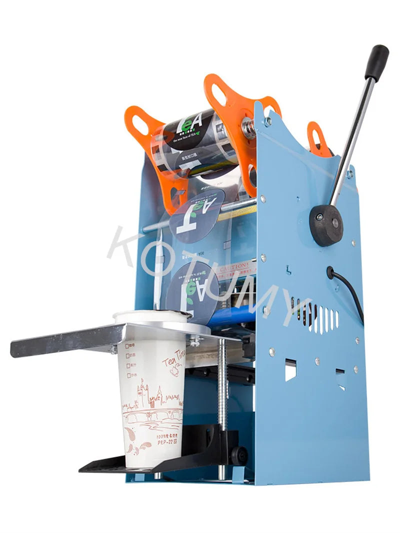 95MM Commercial Cup Sealing Machine Manual Pressure Sealing Machine Beverage Cup Sealer Milk Tea Seal Machine Boba Tea Machine