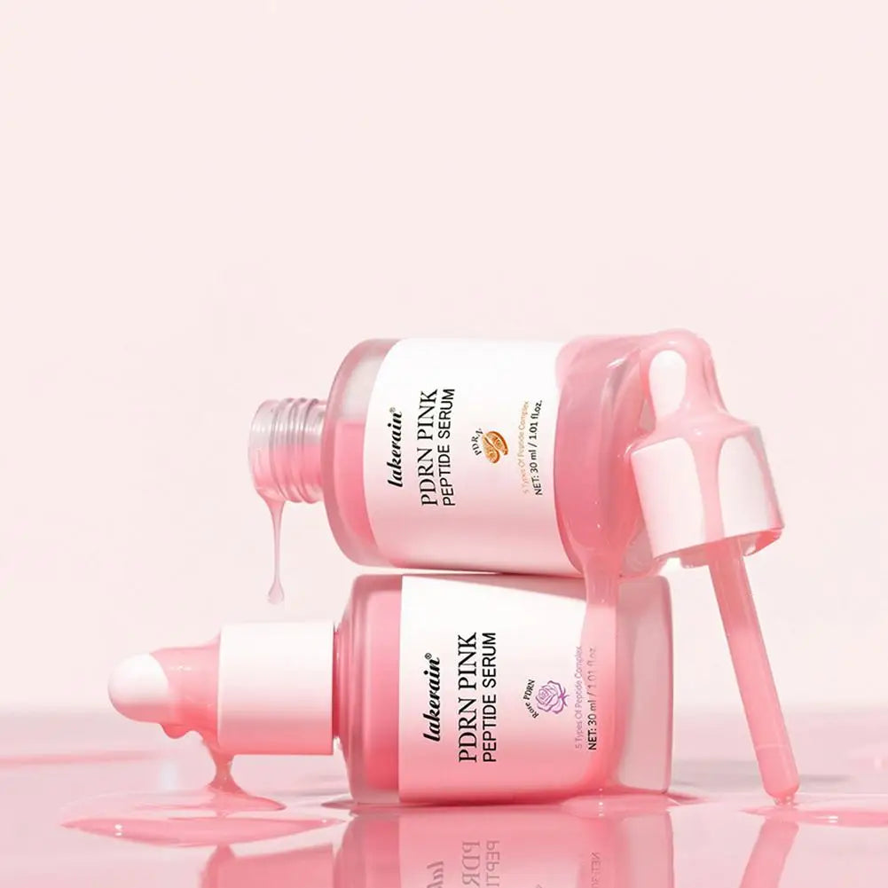 PDRN Pink Peptide Serum, 30ml Glow Skin Peptide Niacinamide Hydrating  Moisturizing Firming,Uneven Skin Tone,Korean Skincare