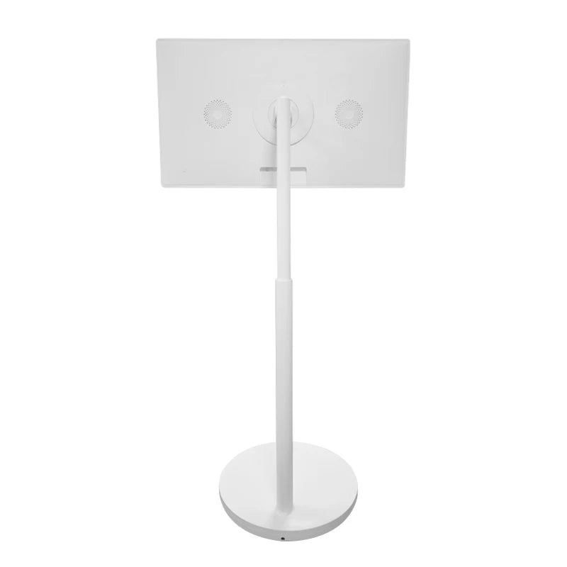 32 Inch Live Streaming Broadcast Equipment Projector Mobile Phone Touch Screen Display Rollable Floor Standing Smart TV