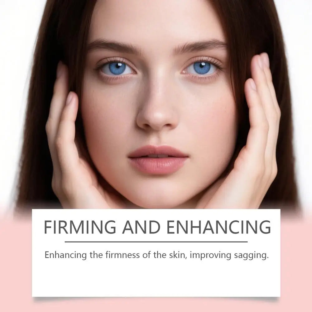 Pink Peptide12 Anti Aging Serum 30ml Firming Hydrating Face Essence,Reduces Fine Lines, Boosts Elasticity for Glowing Rejuvenate