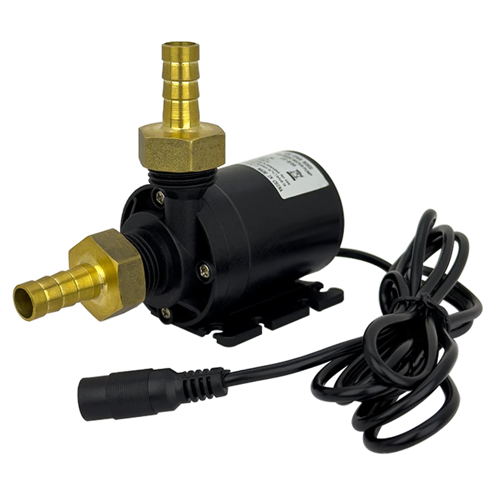 Brushless Motor Water Pump, DC6~24V 1100L/H, 8M Head G1/2" Submersible Pump, Fountain Water Heater, Shower Booster Pump, IP68