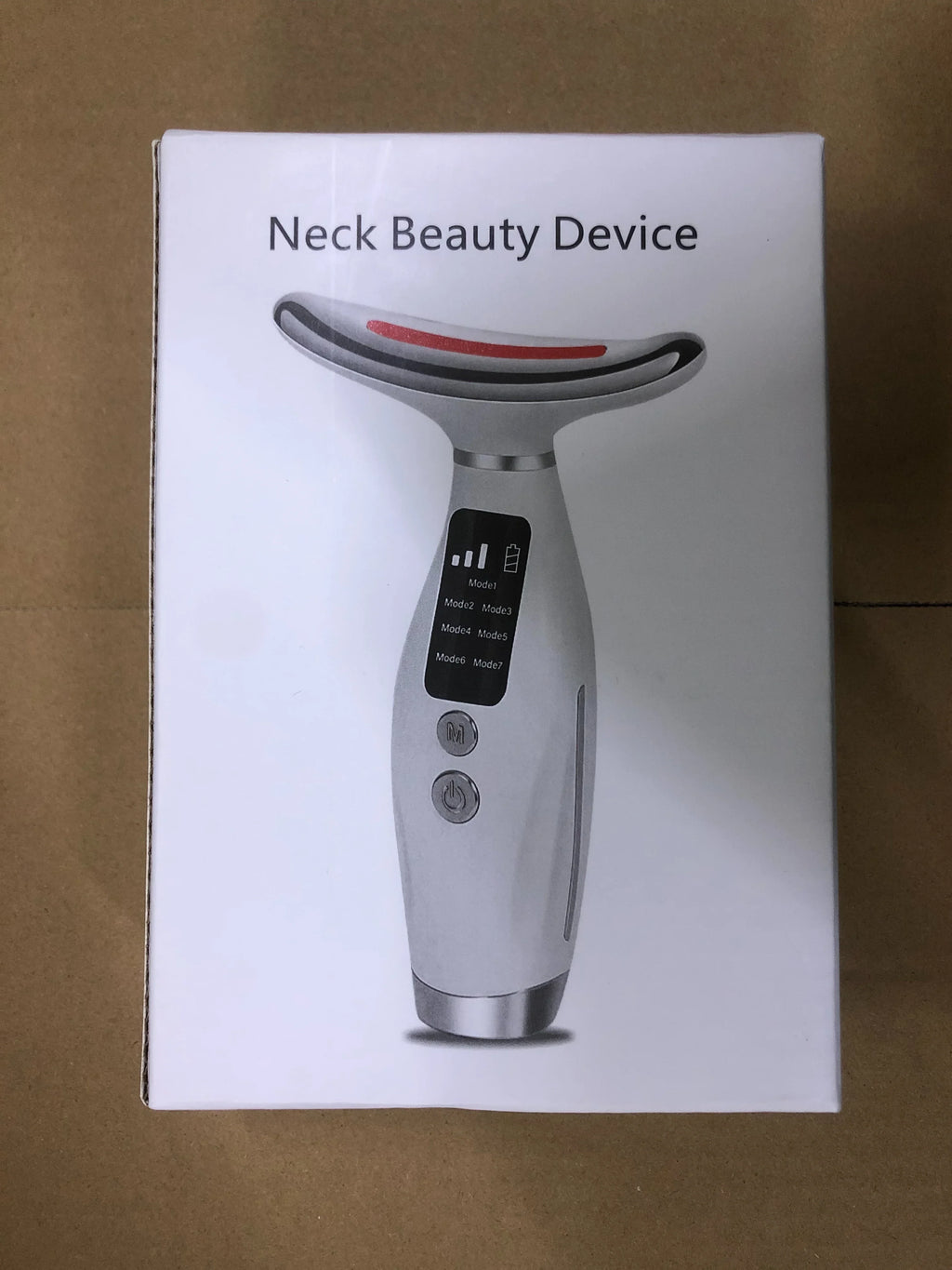 7 Colors LED Photon Therapy Face Neck Massager 3 Adjustable Gears Vibration Anti Wrinkle Skin Tightening Lifting Home Beauty Dev