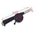 Blower Fire Camping BBQ Air Fan Barbecue Outdoor Cooking Picnic Grill Starter.