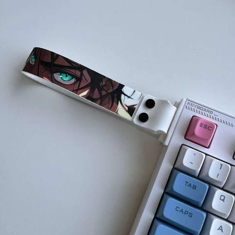 Keyboard Ribbon Mechanical Keyboard Strap Universal Personalized Anime Keyboard Ribbon Keyboard Decor Accessories