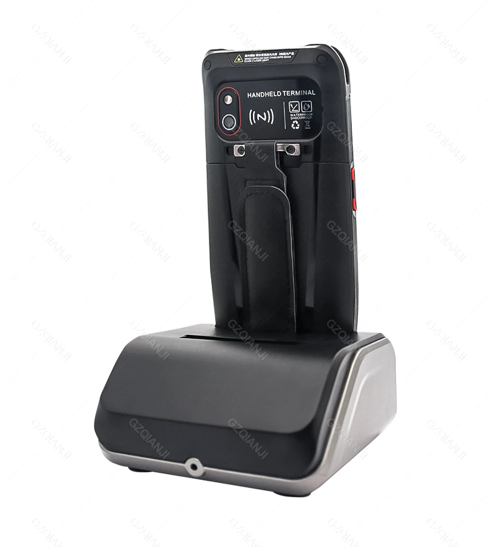 Android 10 PDA Handheld Terminal 2D Barcode Scanner 4G Data Collector NFC Cradle Charger Optional Logistics Warehousing Device