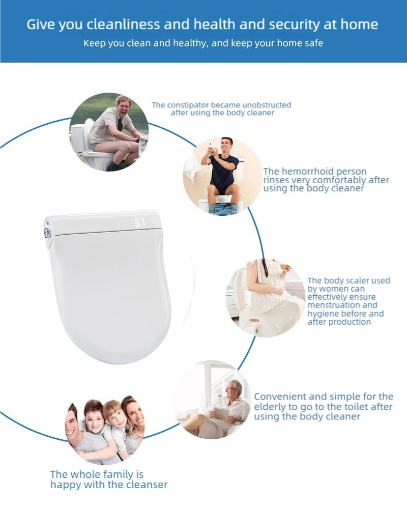 App Inteligente Cleaning Smart Flip Toilet Inodoros Japones WC Bidet Toilet Auto Sensor Toilette Japonaises Electric Toilet Lid