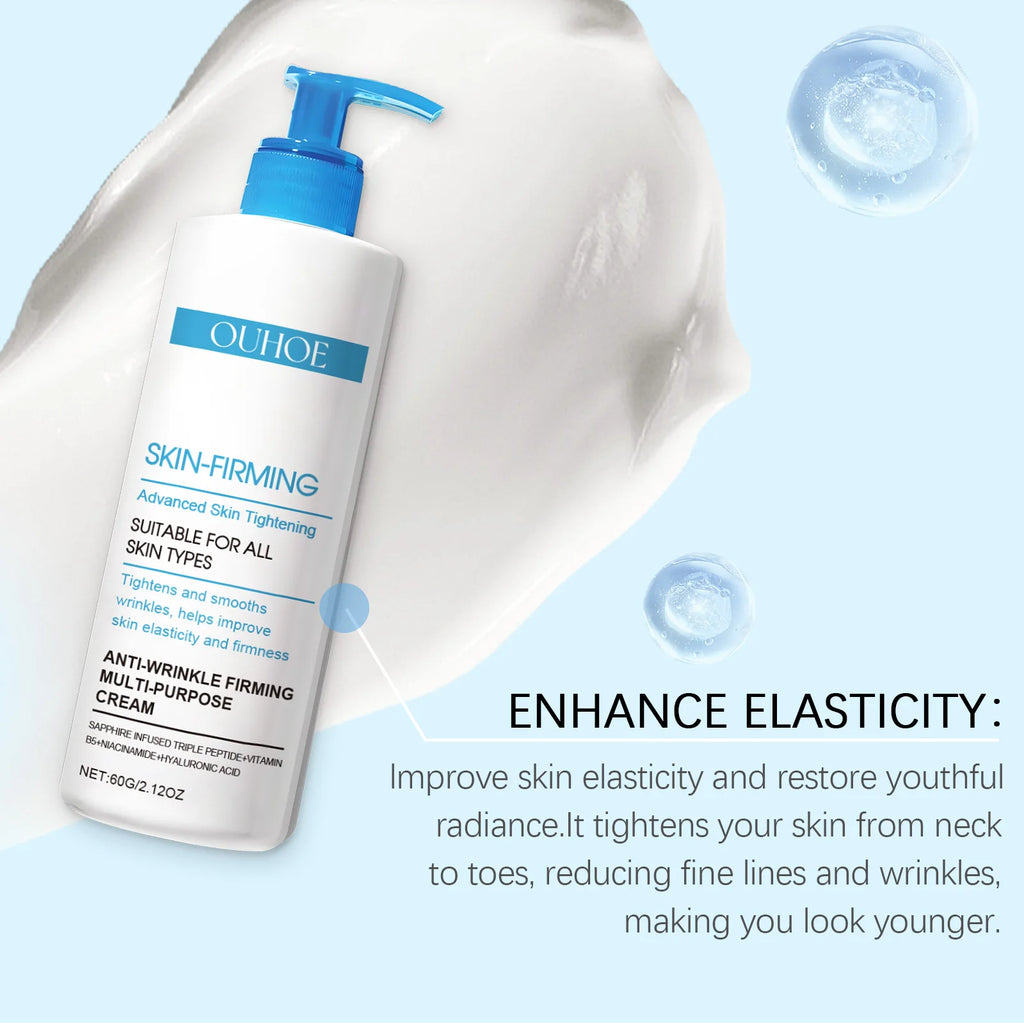 OUHOE Anti-Wrinkle Firming Multi-Purpose Cream Deep Nourishment Long-Lasting Moisturizing Reduce Fine Lines Brighthen Skin Tone