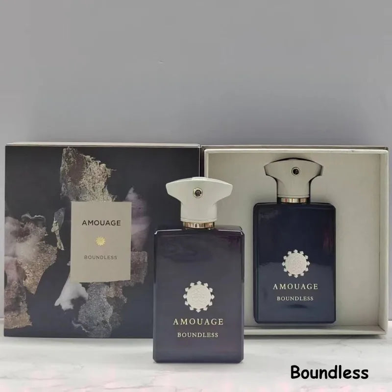 Amouage Perfume 100ml Men Eau De Parfum Woody Aromatic Scent Long Lasting Fresh Royal Tobacco Elegant Masculine Aroma Vanilla