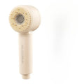 Small double-sided water outlet handheld shower head with bubble water flow,washing function, high pressure boost and filtration