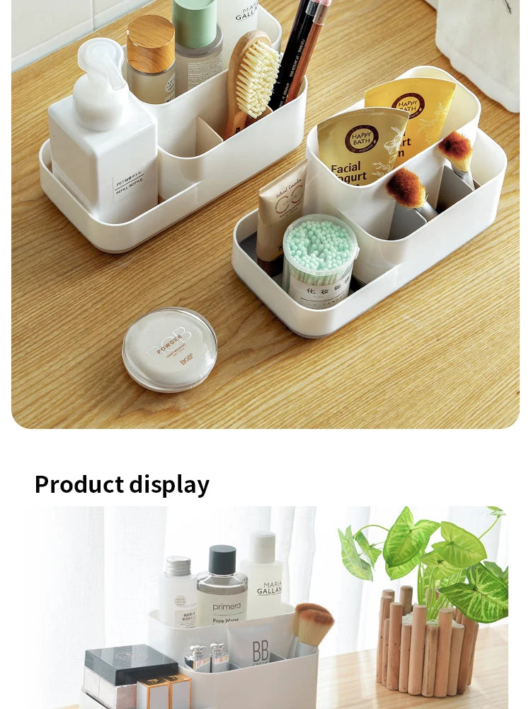 Creative Makeup Organizer Box with Drawer for Dressing Table Storage Drawer Dressing Table Container Sundries Case Makeup Box