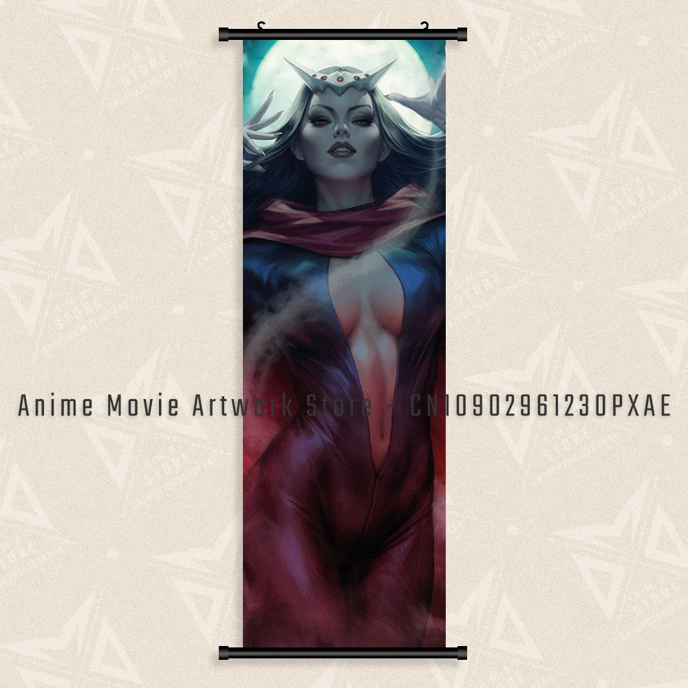 Marvel X-Men Phoenix Character Home Decor Anime Superhero Wall Art Hanging Painting Canvas Print Scrolls Picture Movie Poster
