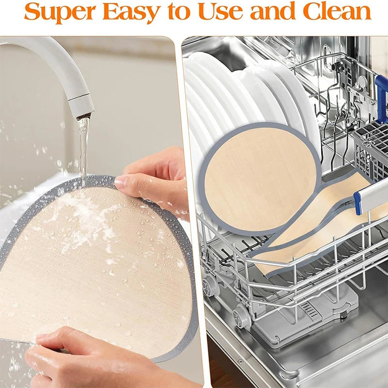 Silicone Baking Mat For 6, 8,10 Inch Cake Pan Heat-resistant Round Baking Mat Silicone Baking Mat For Cake Oven Kitchen Gadgets