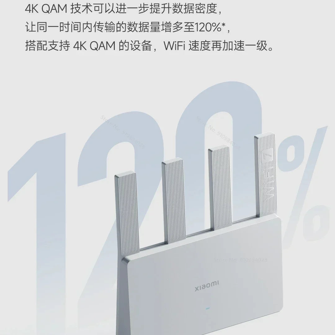 Xiaomi BE3600 2.5G Version Wifi 7 lOT Home Smart Linkage Enhanced OFDMA Support Mesh Networking Mi Home Safely Control