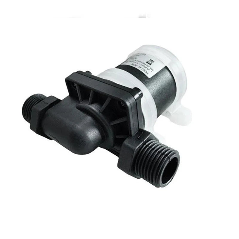 High Temperature Water Pump 12/24V DC Multifunctional Brushless DC Pump Booster Warm Air Water Cooled Circulation Pump 1/2" DN15