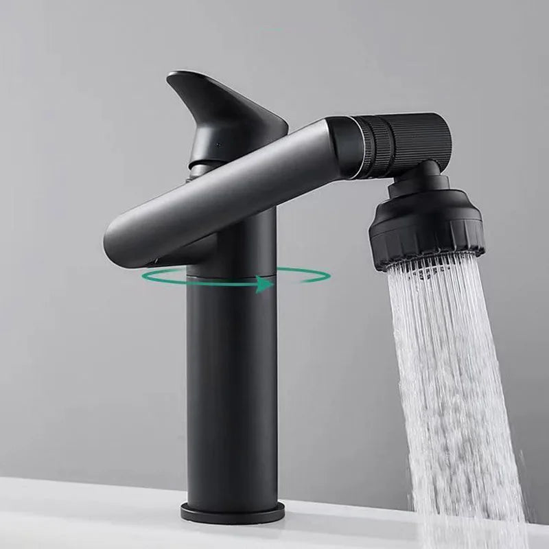 Stainless Steel Basin Faucet High Quality Universal Multifunctional Hot and Cold Dual-use Bathroom Wash Basin Faucet