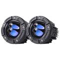 Blue Dual Light Emitting Diode Projector Headlight Car Jeep Motorcycle Spotlight Work Light 40w Smart Car Headlight