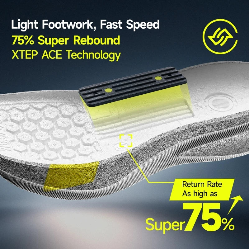 XTEP 2000KM 5.5 PRO Men Running Shoes Plate-free Racing Training Shoes with Cushioning and Water-repellent Finish 874419110062