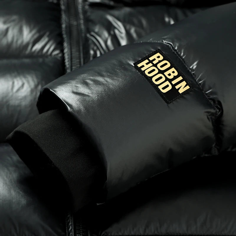 Autumn Winter 90% White duck down New Style Men Down Jacket With Detachable Sleeve Men's Puffer Coat