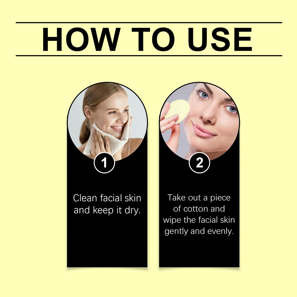 Vitamin C Pads Exfoliating Acne Remover Brightening Improve Skin Gloss Shrink Pores Oil Control Moisturize Nourishing Skin Care