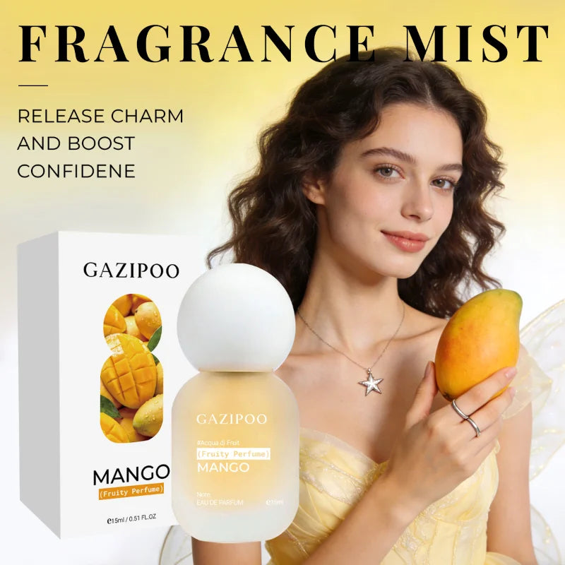 Mango Perfume Body Spray Black Currant Lily Leaf Mint Rose Mermaid Scent Fresh Fruity Fragrance Women Lasting Hydrating Mist
