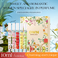 5-Piece Alcohol-Free Festival Flower Perfume Gift Set, Lasting, Charming Fragrance Spray (for Men and Women) 10ml
