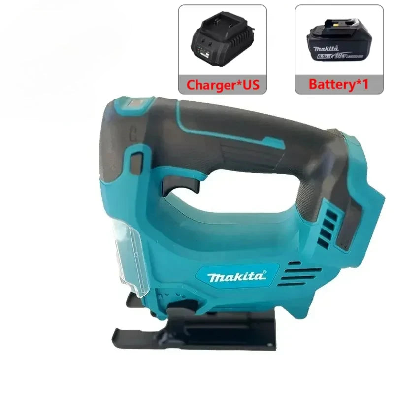 Makita Cordless Power Tool Set: Cordless Rotary Hammer, Rivet Gun, 12V Mini Angle Grinder, Cordless Saw, Air Inflator